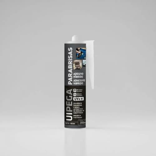 Adhesivo Poliuretano Negro Para Parabrisas Unipega 280 Ml