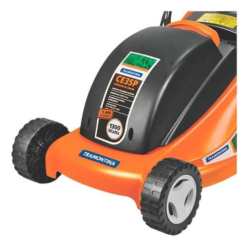 Cortadora Eléctrica De Césped Tramontina Ce35p 1300w Naranja/negro