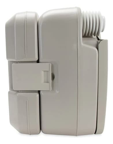 Camco - Inodoro Portátil De Viaje Diseñado Para Campamento Gris/beige