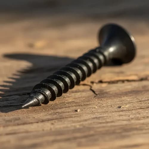 Tornillo Para Paneles De Yeso Con Forma De Trompeta, 3,5 X 35, Punta De Aguja, 100 Unidades