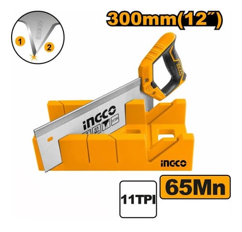 Ingletadora Manual 300mm C Serrucho Ingco Hmbsk30082