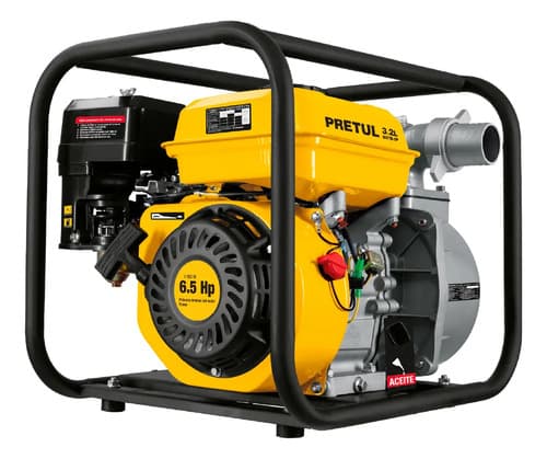Motobomba Autocebante 2 X 2 A Gasolina 6.5 Hp 28029 Pretul
