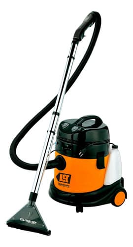 Aspiradora Industrial De Tacho Lüsqtoff Ltl20-8 20l Naranja Y Negra 50hz Naranja/negro