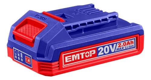 Bordeadora Inalambrica Elgt203285-4 + Accesorios Emtop Color Azul