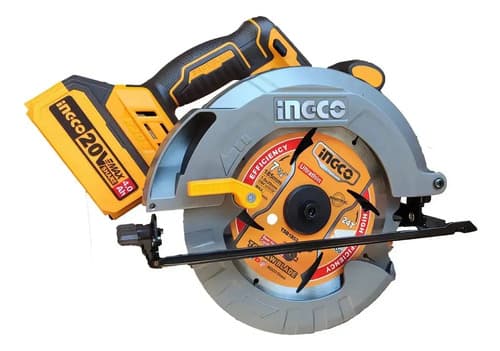 Sierra Circular A Bateria 20v P20s Brushless Motor 185mm C/b Amarillo
