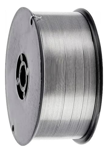 Rollo Alambre Para Soldar Mig Mag Flux Tubular 0.8mm X 2 Kg Plateado