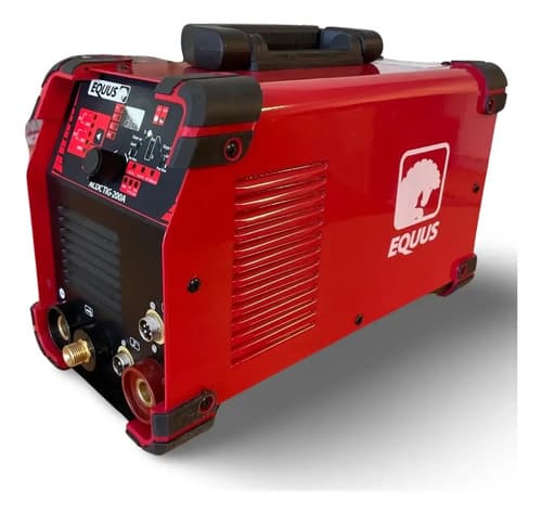 Soldadora Tig Para Aluminio Ac/dc Equus Tig/mma- 200a Rojo