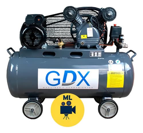 Compresor De Aire 3hp 100l Goldex G P