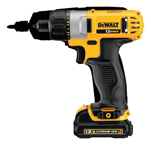 Destornillador Atornillador De Impacto Inalámbrico Incluye Bolso De Transporte Dewalt Dcf610s2 Amarillo