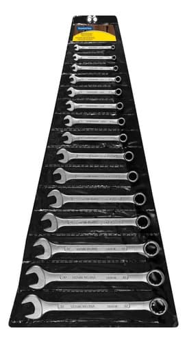 Juego Con 15 Llaves 6- 32mm Profesional Tramontina Combinada