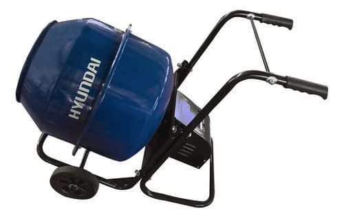 Hormigonera Hyundai Tipo Carretilla 1 Hp 140l Hybm140