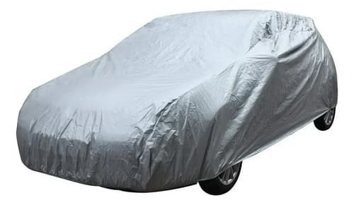 Funda Cubre Auto Cobertor Talle L Gris