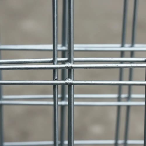 Tejido Malla Electrosoldada Galvanizada Rollo 1.20 X 25 Mts Plateado