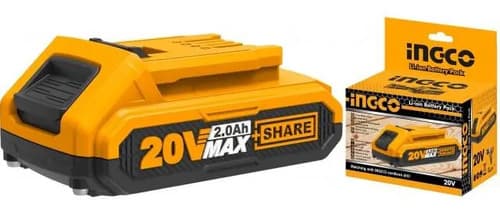 Bateria 2.0 Ah 20v  Ingco Para  Multiple Herramientas Ingco 