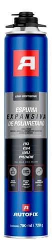 Espuma Expansiva Autofix Para Pistola 750 Ml/720 G