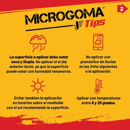 Membrana Impermeabilizante Microgoma P/piso Y Pared 4.4 Kgs Color Gris