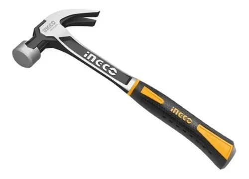 Martillo Uña 450g Industria Mango Forjado Antishock Ingco