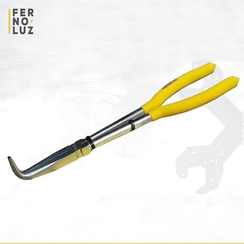 Pinza Alargada Curva 90º Punta Redonda 11 Crossmaster