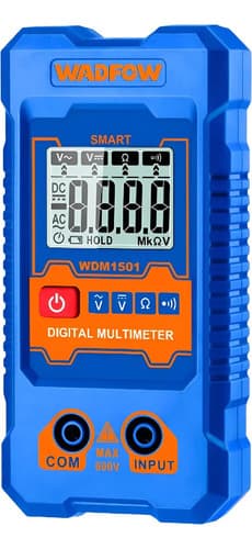 Tester + Pinza Amperimetrica + Detector De Voltaje Wadfow