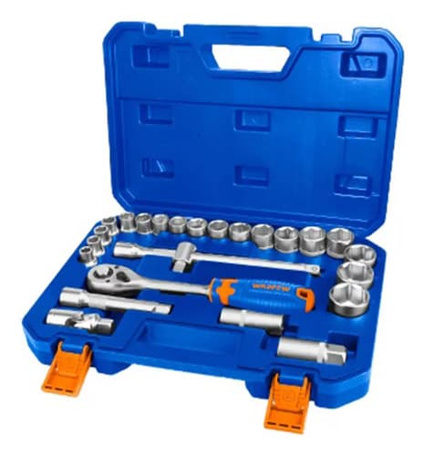 Set 25 Piezas Dados Y Crique 1/2  Wadfow