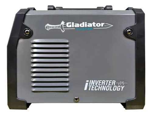 Soldadora Gladiator Mma 120a Panel Digital Para Electrodos Gris Oscuro
