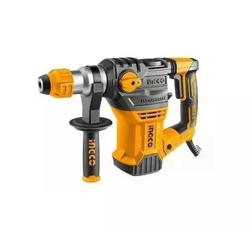 Rotomartillo Ingco Sds Plus 1500w 5,5j Industrial Color Naranja Y Gris