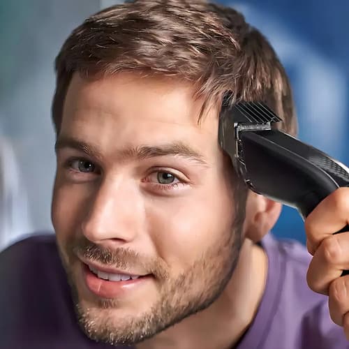 Cortadora De Pelo Philips Series 5000 Hc5632 Negra Negro