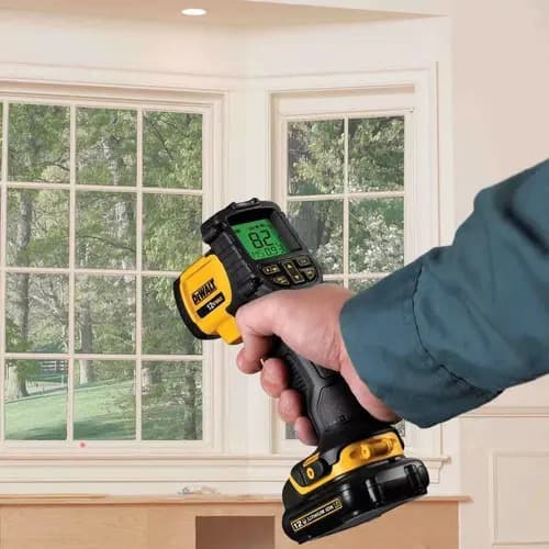 Termómetro Infrarrojo Dewalt Dct414s1 29 C A 500 C 12v Max Negro