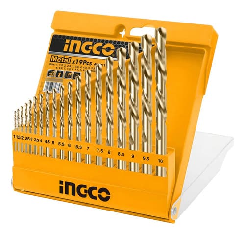 Taladro Percutor Ingco 850w + Mechas Metal Madera Concreto Color Amarillo Frecuencia 50hz/60hz