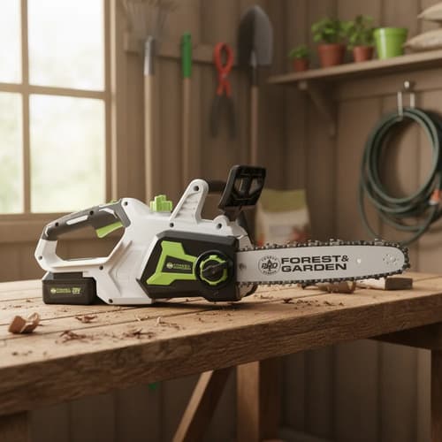 Electrosierra - 20v - 12 Con Cargador Y Bateria Negro Negro