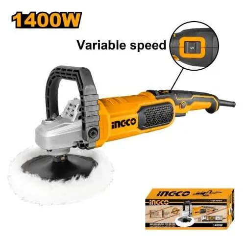 Lustra Pulidora 1400w Velocidad Regulable Ingco Ap14008