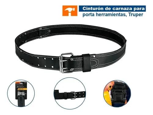 Cinturón De Carnaza Para Porta Herramientas, Truper 101789