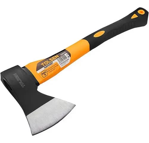 Hacha De Mano Anatómico Fibra Goma Acero Carbono 600grs