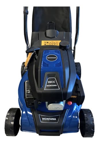 Maquina De Cortar Cesped Montana 3,5 Hp Cortadora Nafta Azul