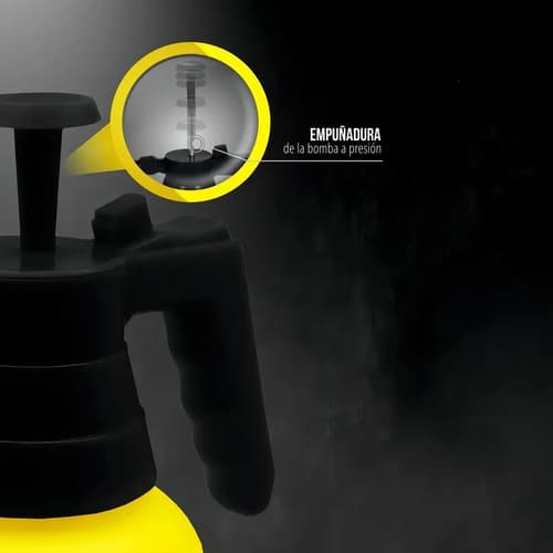 Pulverizador Fumigador Atomizador Rociador Manual 1 Litro Pr Amarillo
