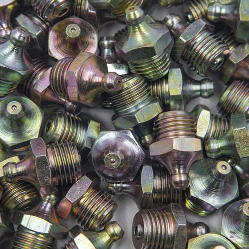 Grasera Recta 1/8 Bsp Tushop Caja 100 Unidades Rosca Industrial