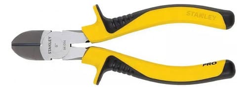 Alicate Pro Corte Diagonal 6'' 150mm - Stanley 84-054 Amarillo