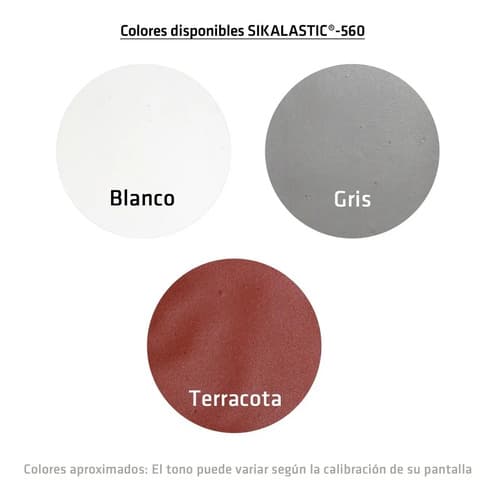 Sikalastic 560 Membrana Liquida Con Poliuretano 4 Kilos Blanco Mate