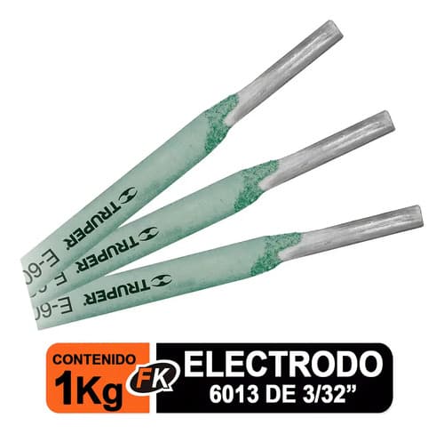 Electrodo 6013 De 3/32', Bolsa De 1 Kg Truper 14360