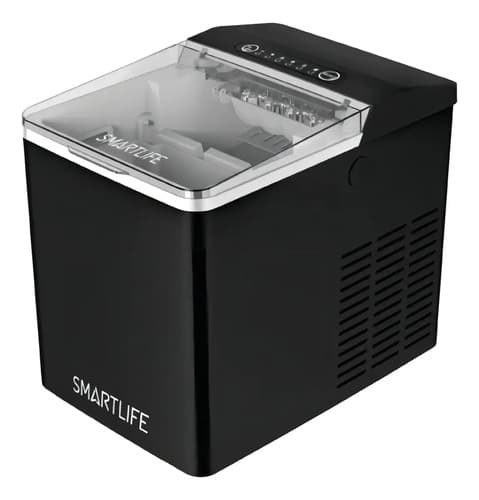 Fabrica De Hielo Smartlife Sl-im1005 Capacidad De Agua 1.5 L Negro