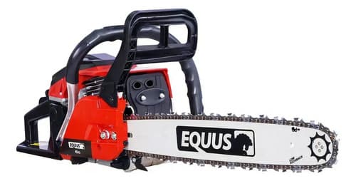 Motosierra Equus 45cc Vaina 18  Arranque Fácil + Machete Rojo