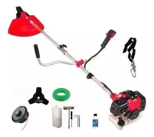 Desmalezadora Bordeadora 52cc A Nafta Con Accesorios
