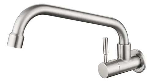 Canilla Grifo Acero Inox Alimentacion Simple - Agua Fria