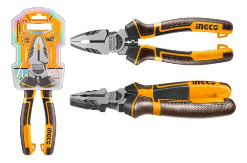 Pinza Combinada Universal Cr-v 180mm 7  Ingco Hhcp28180