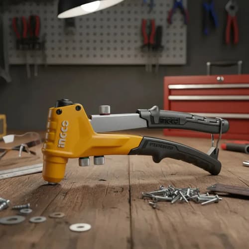 Remachadora 8 Tipo Pistola Ingco Hr081