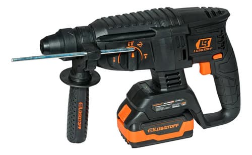 Rotomartillo Inalámbrico 18v Lusqtoff Rml4000-9bk 2 Baterías Negro 50