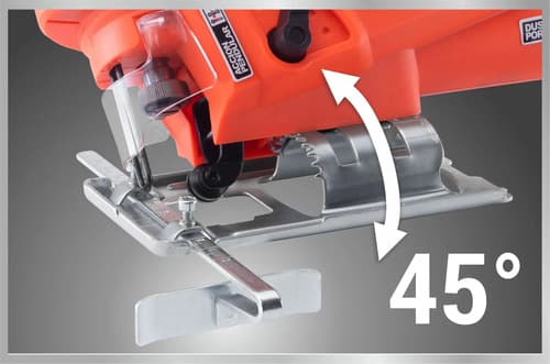Kit Sierra Caladora + 5 Hojas Madera 710w -80mm Dowen Pagio