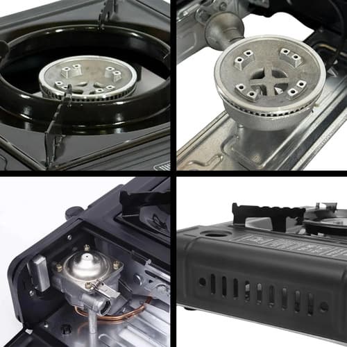 Anafe Portátil 1 Hornalla Cocina Camping Gas Butano