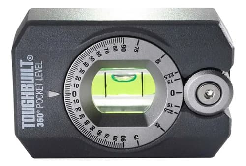 Toughbuilt Nivel De Bolsillo De 360 Grados (tb-h2-l-4r)