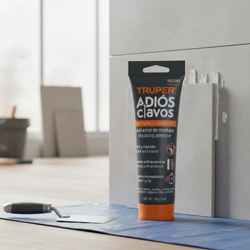 Adhesivo De Montaje Adios Clavos Truper 140gr